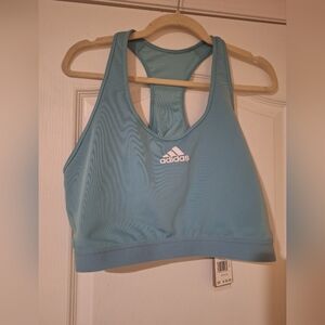 Adidas Light Blue Racerback Sports Bra NWT 3X